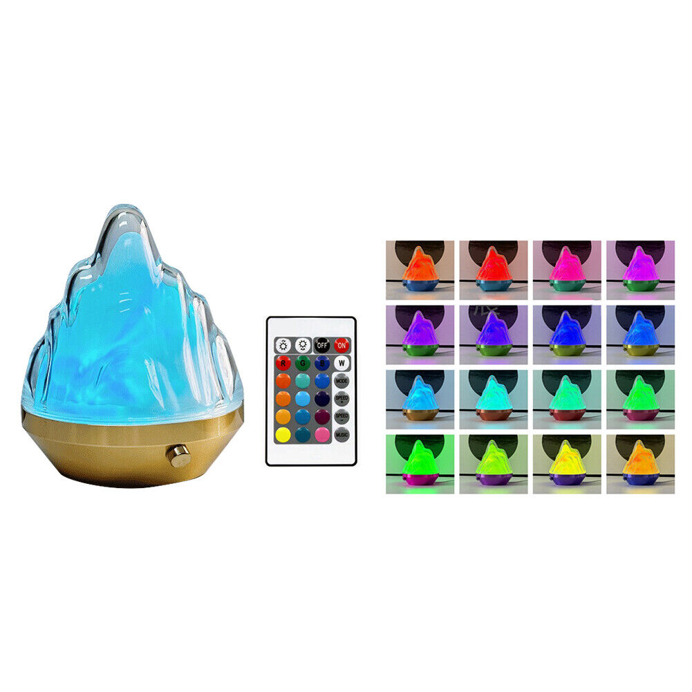 16 Colours - Flaming Mountain Lamp