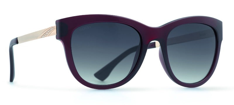 SEKSY Sunglasses - SEKSY - N2807C Transp. Burgundy/Silver